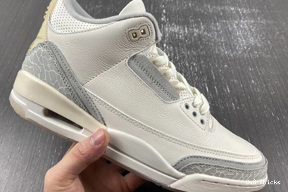 “Ivory” Craft Jordan Air 3 FJ9479- 3417 348 DailyWear 0807